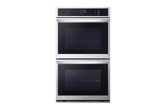 Lg WDEP9427F 9.4 Cu. Ft. Smart Double Wall Oven With Instaview®, True Convection, Air Fry, And Steam Sous Vide