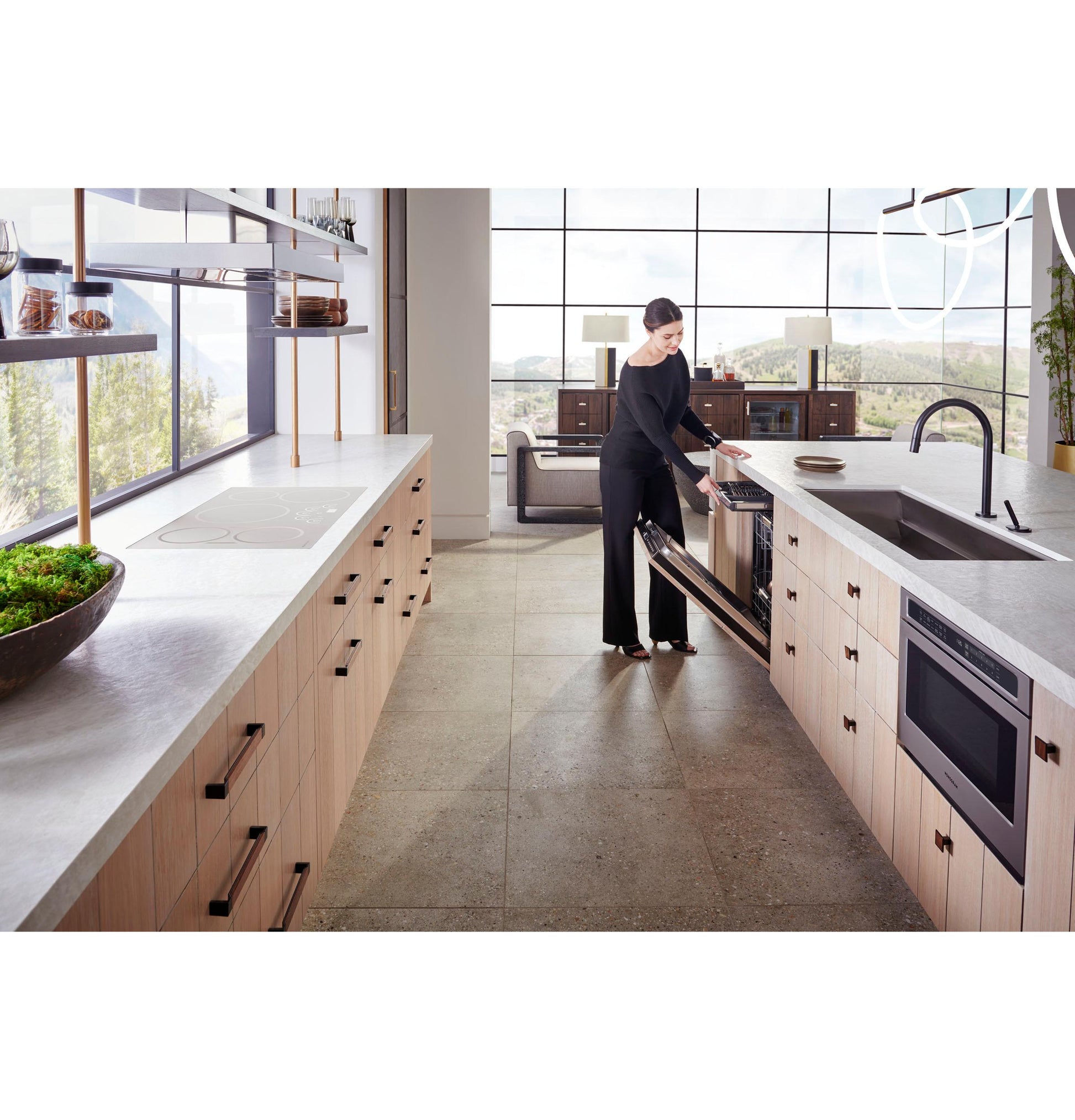 Monogram ZWL1126SRSS Monogram 1.2 Cu. Ft. Drawer Microwave