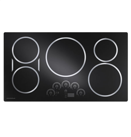 Monogram ZHU36RDJBB Monogram 36" Induction Cooktop