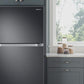 Samsung RT21M6213SG 21 Cu. Ft. Top Freezer Refrigerator With Flexzone™ In Black Stainless Steel