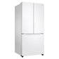 Samsung RF20A5101WW 19.5 Cu. Ft. Smart 3-Door French Door Refrigerator In White
