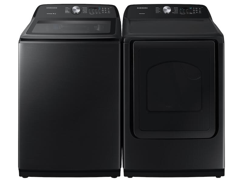 Samsung DVG50R5200V 7.4 Cu. Ft. Capacity Gas Dryer With Sensor Dry In Brushed Black