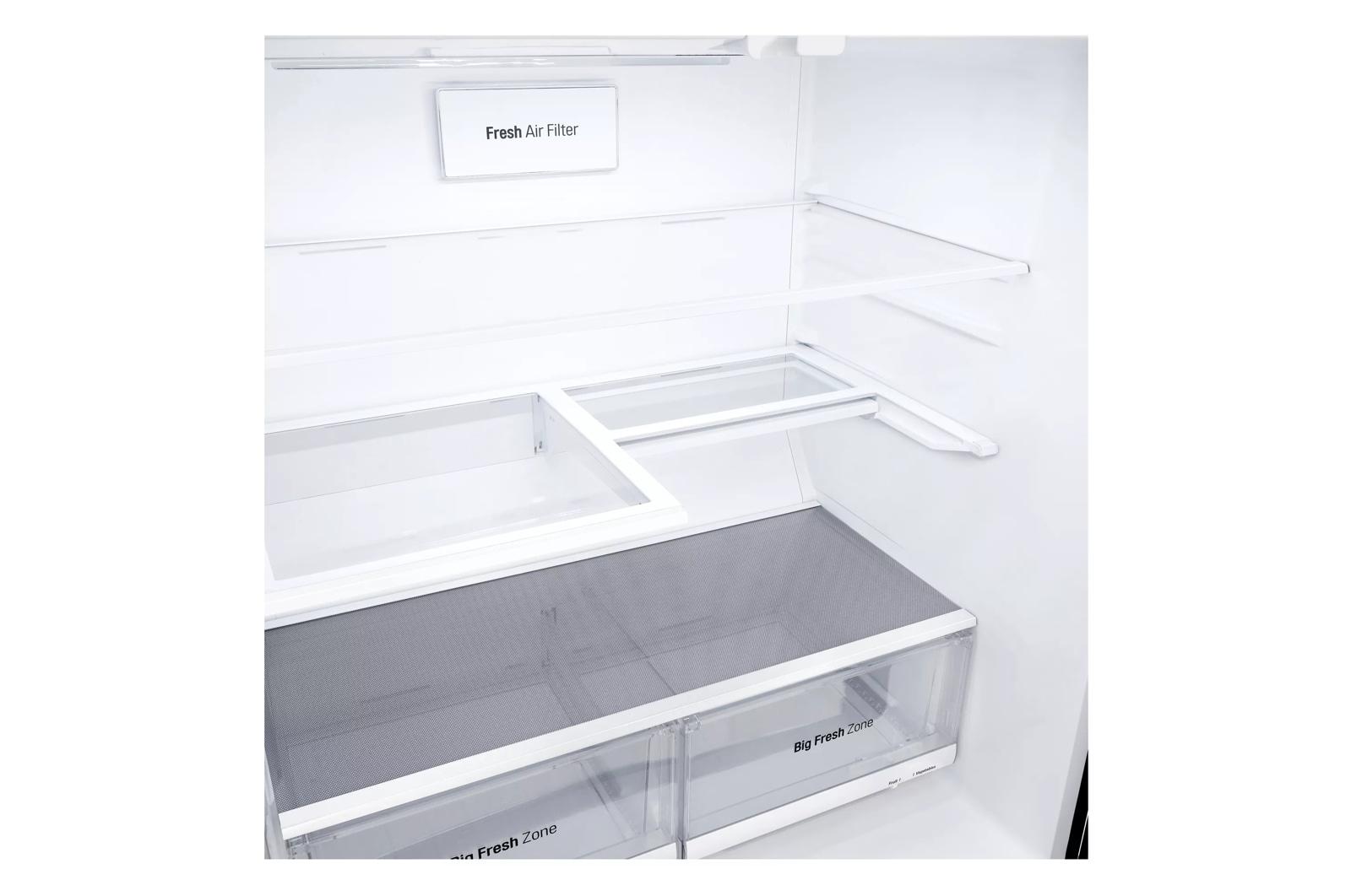 Lg LRMXC1803S 18.3 Cu. Ft. Counter-Depth French Door Refrigerator With Tall Ice And Water Dispenser