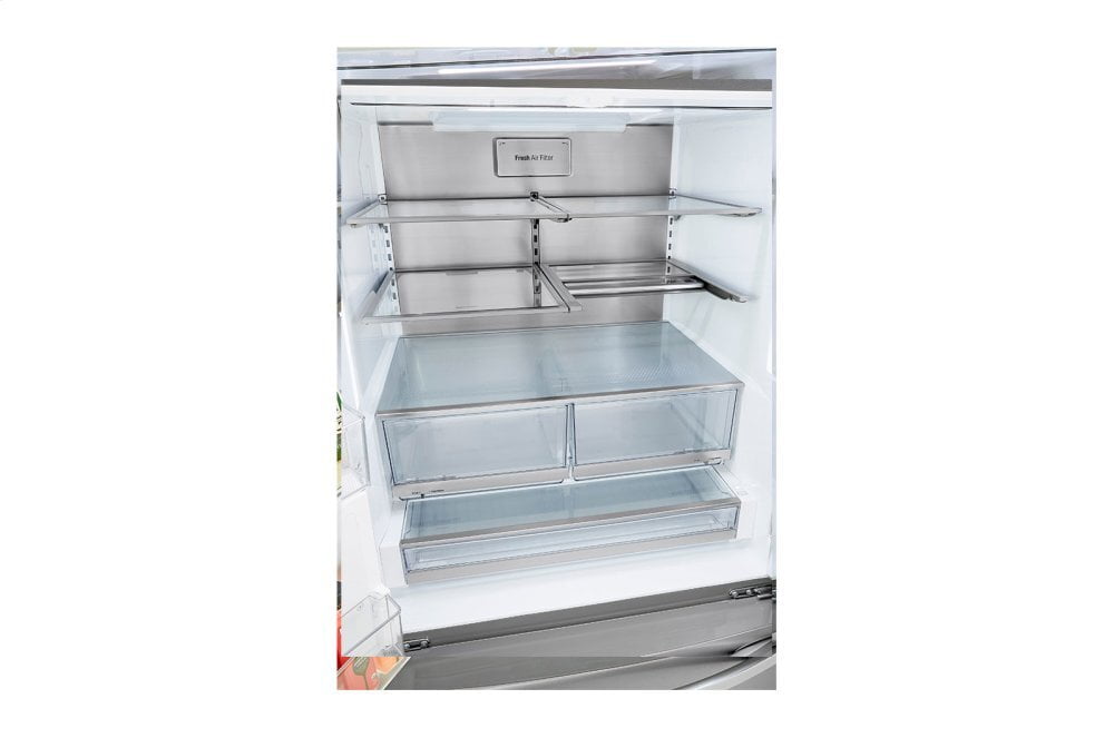 Lg LRFXC2416S 24 Cu. Ft. Smart Wi-Fi Enabled Counter-Depth Refrigerator With Craft Ice™ Maker