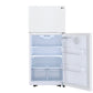 Lg LTCS20020W 20 Cu. Ft. Top Freezer Refrigerator