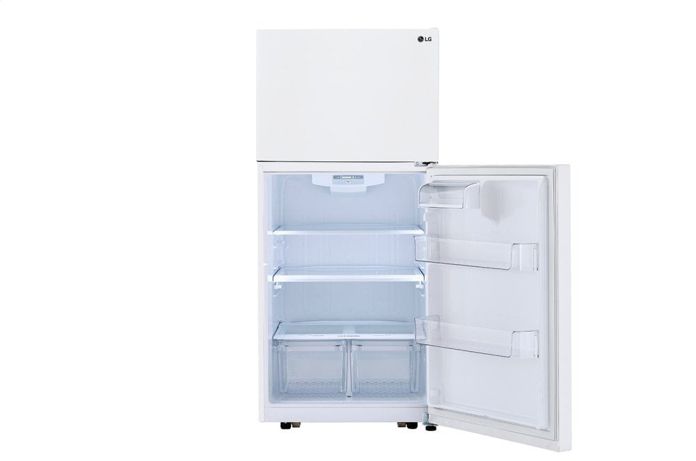 Lg LTCS20020W 20 Cu. Ft. Top Freezer Refrigerator
