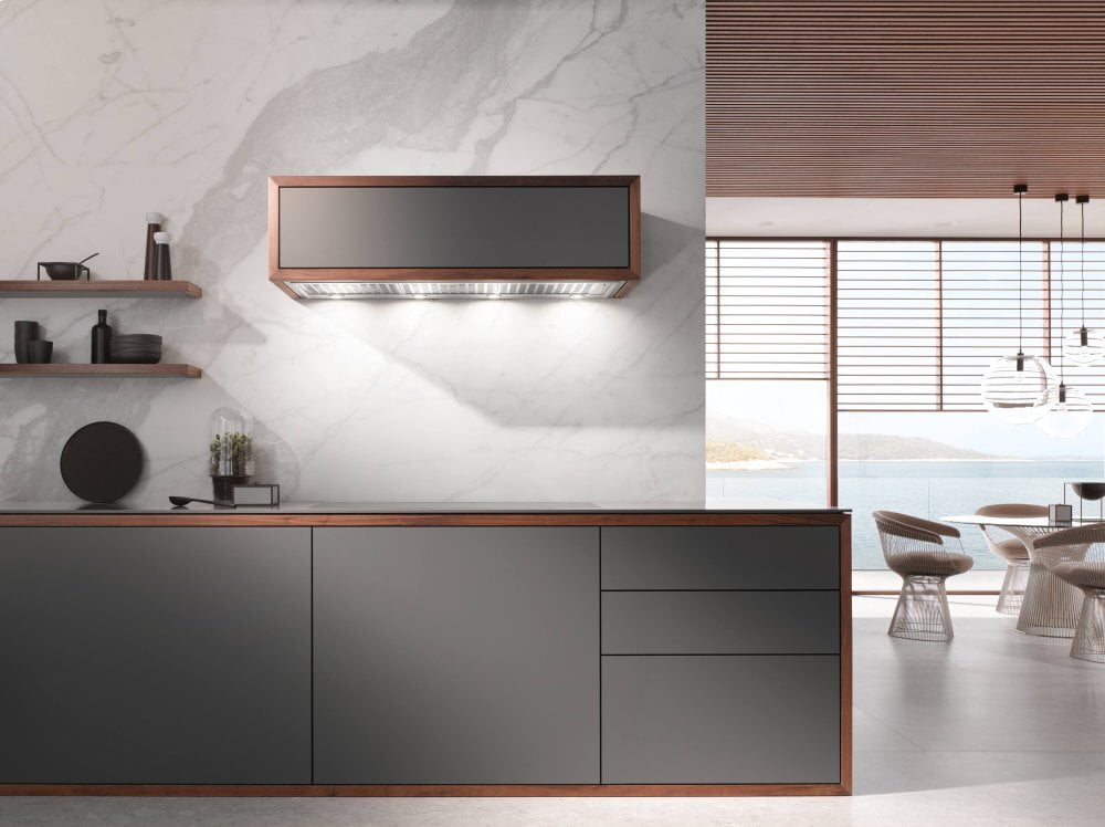 Miele DA2518SS Insert Ventilation Hood With Energy-Efficient Led Lighting And Backlit Controls For Easy Use.
