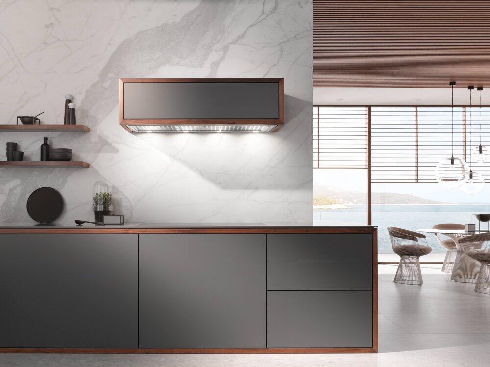 Miele DA2518 Stainless Steel  Insert Ventilation Hood With Energy-Efficient Led Lighting And Backlit Controls For Easy Use.