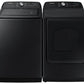 Samsung DVG52A5500V 7.4 Cu. Ft. Smart Gas Dryer With Steam Sanitize+ In Brushed Black