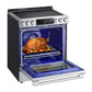 Lg LSIS6338F Lg Studio 6.3 Cu. Ft. Instaview® Induction Slide-In Range With Air Fry And Air Sous Vide