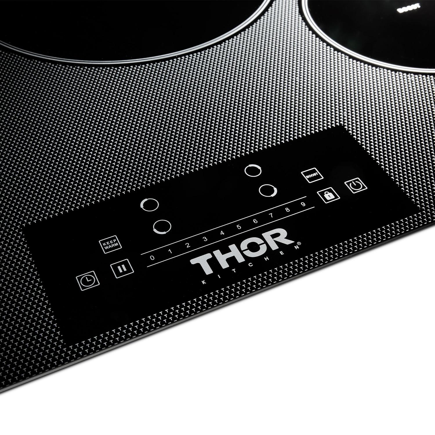 Thor Kitchen TIH30 30 Inch Built-In Induction Cooktop With 4 Elements