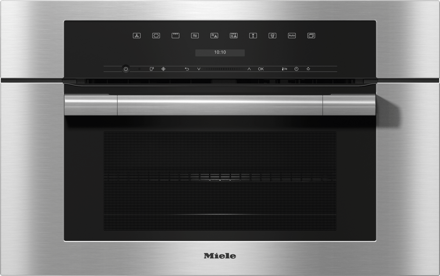 Miele H7170BM STAINLESS STEEL  30" Compact Speed Oven In A Perfectly Combinable Design With Automatic Programs And Combi Modes.