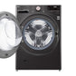 Lg WM4000HBA 4.5 Cu. Ft. Ultra Large Capacity Smart Wi-Fi Enabled Front Load Washer With Turbowash™ 360(Degree) And Built-In Intelligence