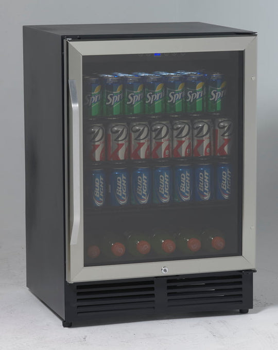 Avanti BCA516SS Beverage Cooler With Glass Door