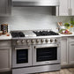 Thor Kitchen HRD4803ULP 48 Inch Professional Dual Fuel Lp Gas Range In Stainless Steel