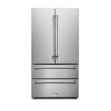 Thor Kitchen TRF3602 36 Inch Professional French Door Refrigerator With Freezer Drawers
