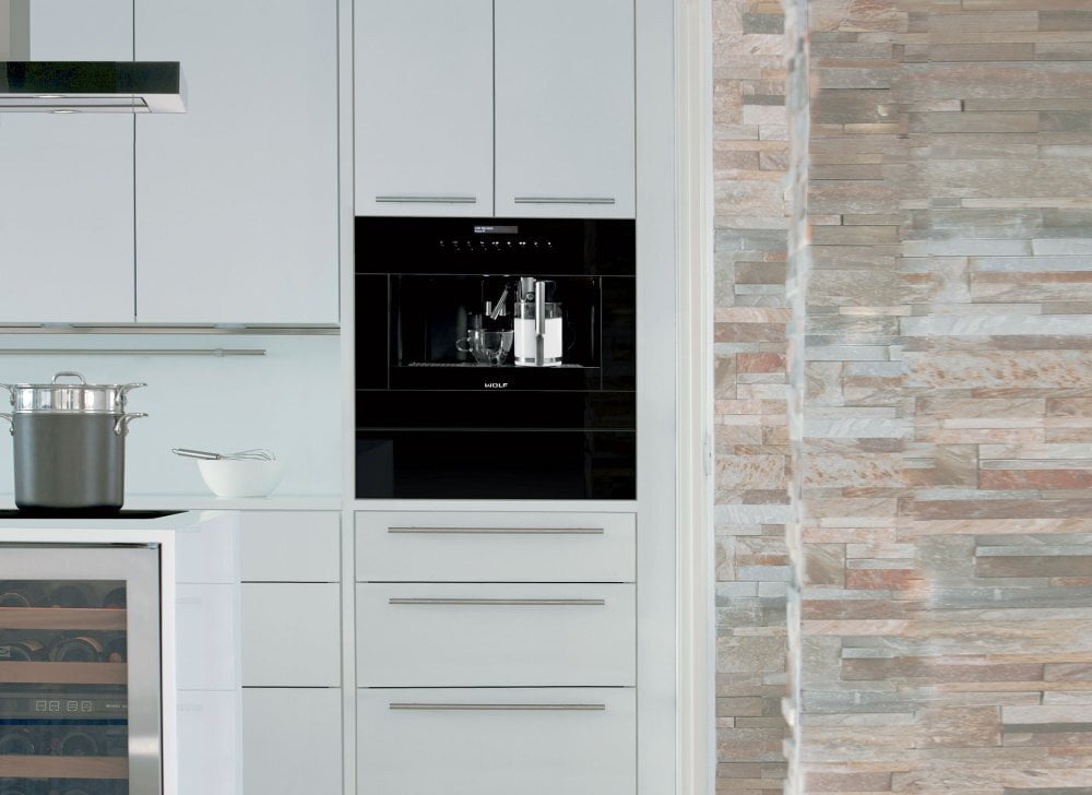 Wolf CW24B 24" Cup Warming Drawer - Black Glass