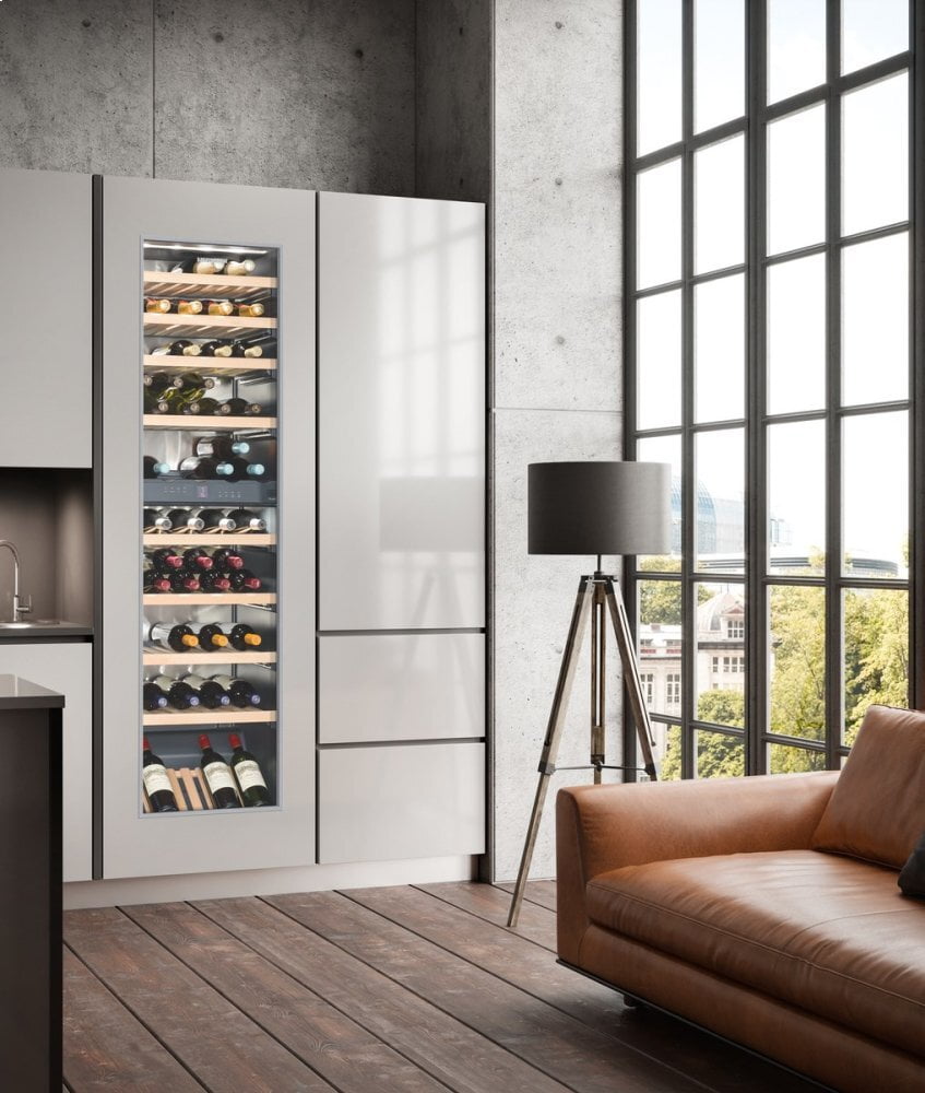 Liebherr HW8000 24" Built-In Multi-Temperature Wine Cabinet