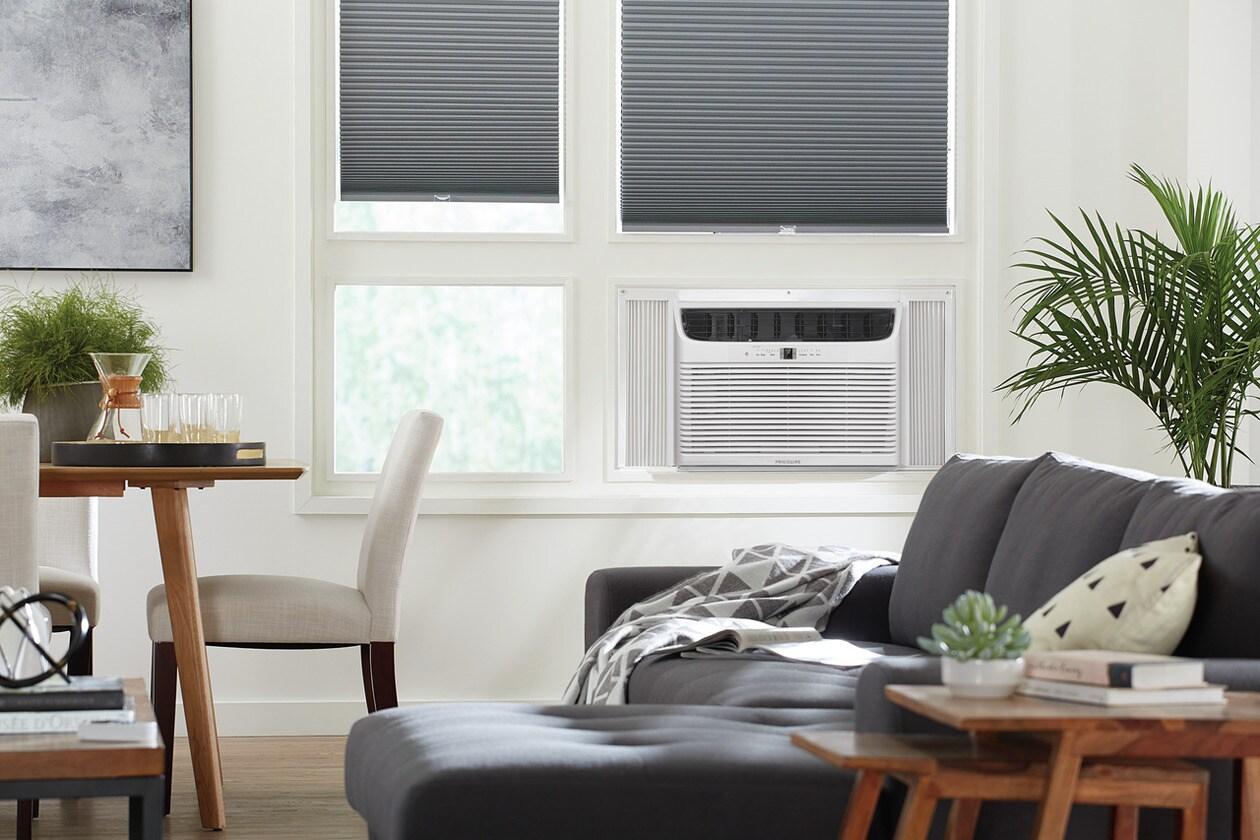 Frigidaire FHWE252WA2 Frigidaire 25,000 Btu Window Air Conditioner With Supplemental Heat And Slide Out Chassis