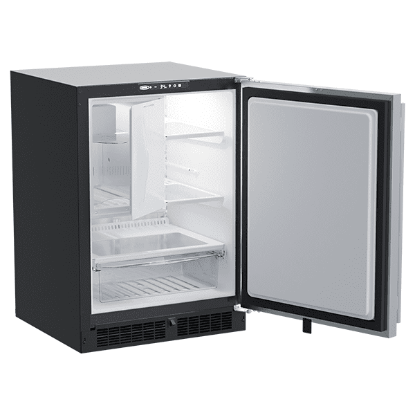 Marvel MLRI224SS01A 24-In Built-In Refrigerator Freezer With Crescent Ice Maker With Door Style - Stainless Steel