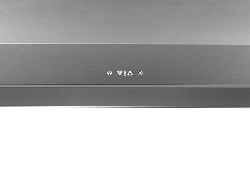 Dacor DHW482 48" Chimney Wall Hood, Silver Stainless Steel