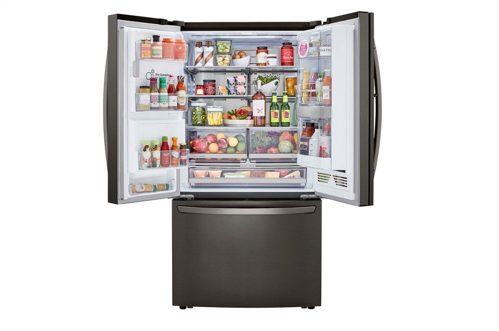 Lg LRFDS3016D 30 Cu. Ft. Smart Wi-Fi Enabled Door-In-Door® Refrigerator With Craft Ice™ Maker