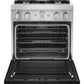 Kitchenaid KFGC500JBK Kitchenaid® 30'' Smart Commercial-Style Gas Range With 4 Burners - Imperial Black