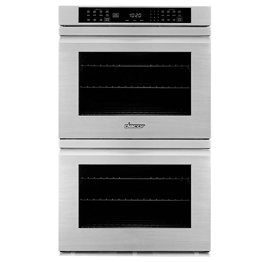 Dacor HWO227FS 27" Double Wall Oven, Silver Stainless Steel With Flush Handle