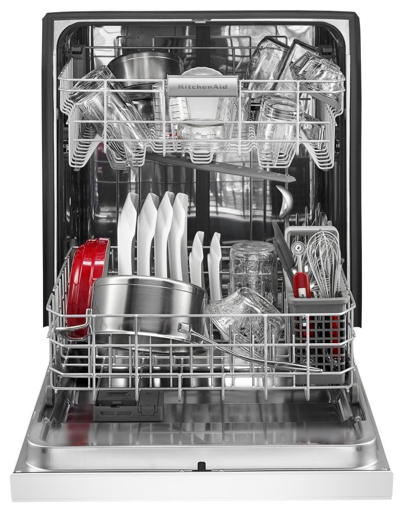 Kitchenaid KDFE104HWH 46 Dba Dishwasher With Prowash™, Front Control - White