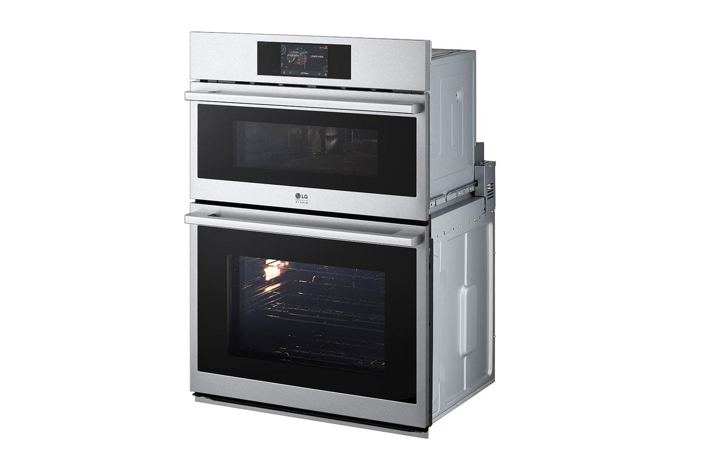 Lg WCES6428F Lg Studio 1.7/4.7 Cu. Ft. Combination Double Wall Oven With Air Fry