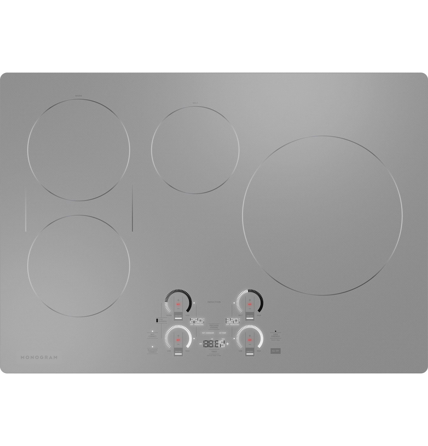 Monogram ZHU30RSTSS Monogram 30" Induction Cooktop