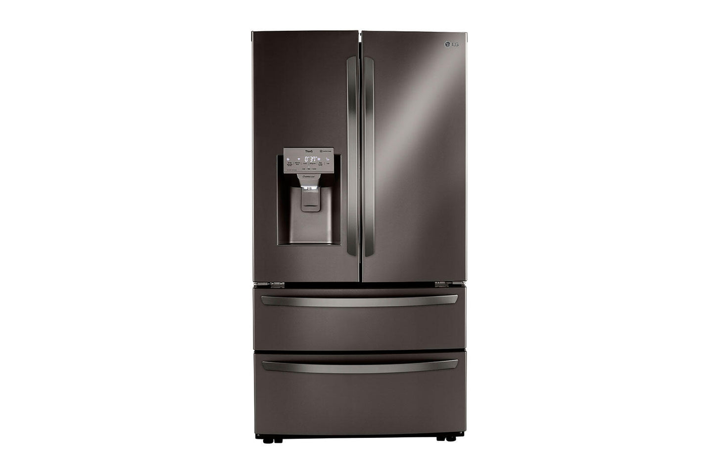 Lg LRMXS2806D 28 Cu Ft. Smart Double Freezer Refrigerator With Craft Ice™