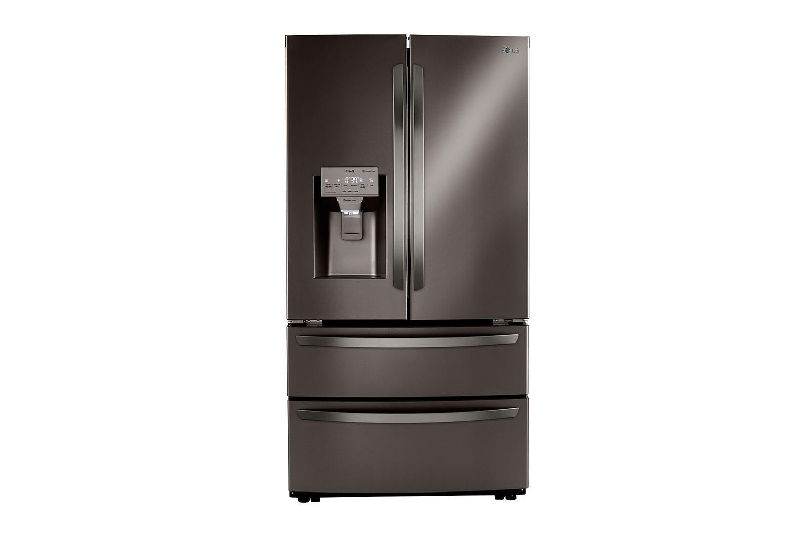 Lg LRMXS2806D 28 Cu Ft. Smart Double Freezer Refrigerator With Craft Ice™