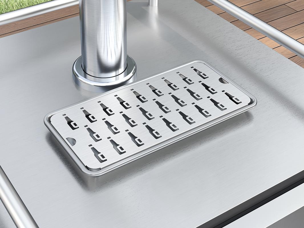 Zephyr PRKB24C01ASOD 24" Outdoor Kegerator & Beverage Cooler