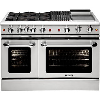 Capital MCOR484BB Culinarian 48" Gas Manual Clean Range