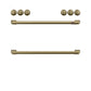Cafe CXFCGHKPMCG Café™ Handle Kit - Range Brushed Brass