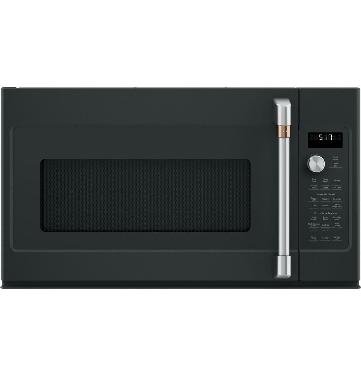 Cafe CVM517P3RD1 Café&#8482; 1.7 Cu. Ft. Convection Over-The-Range Microwave Oven