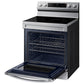 Samsung NE63A6511SS 6.3 Cu. Ft. Smart Freestanding Electric Range With No-Preheat Air Fry & Convection In Stainless Steel