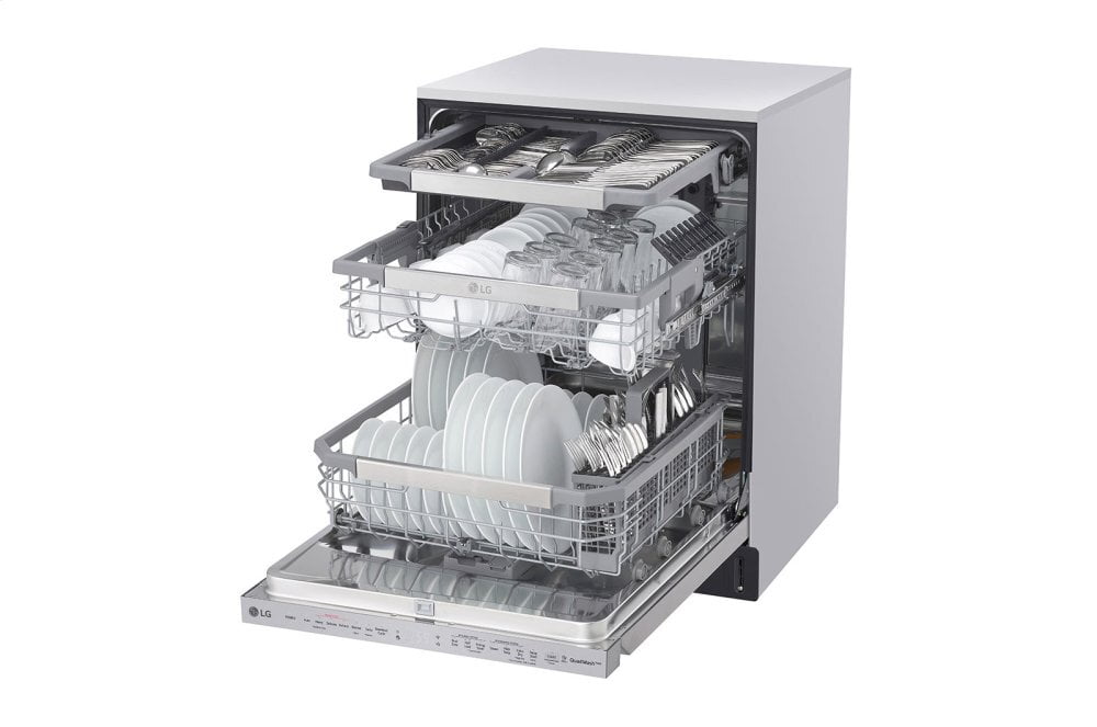 Lg LDP6810SS Top Control Smart Wi-Fi Enabled Dishwasher With Quadwash&#8482; And Truesteam®