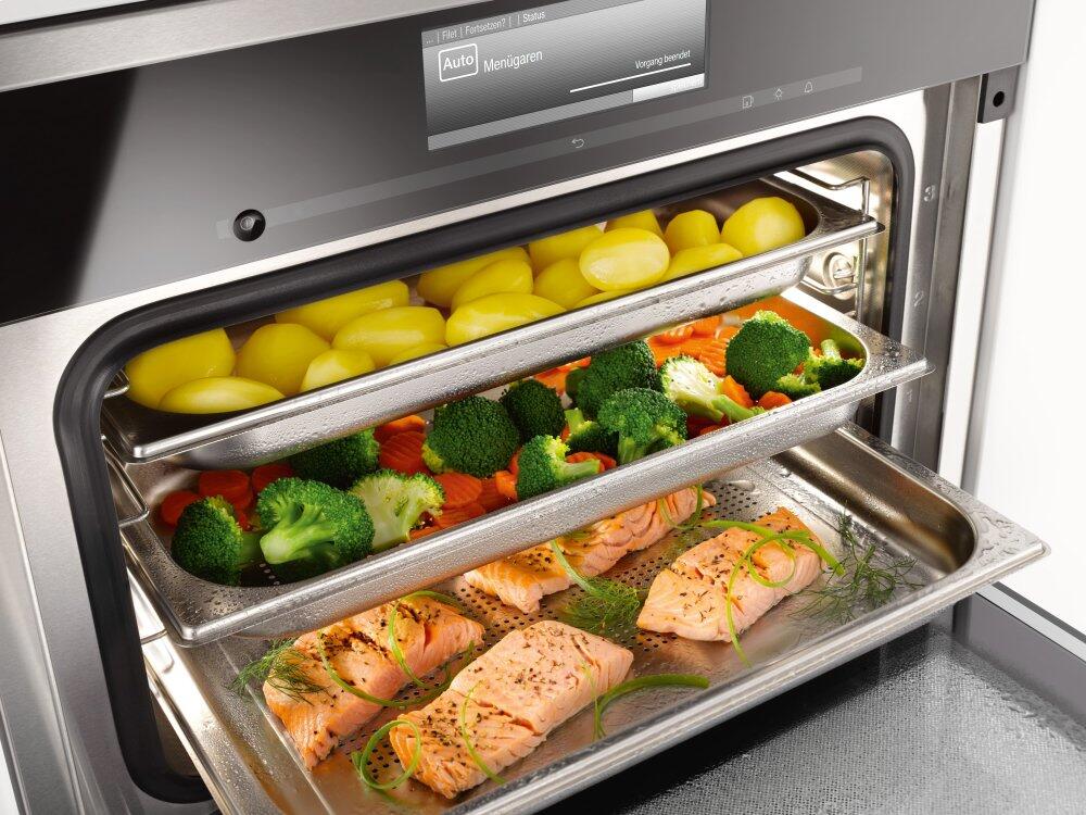 Miele DGGL12 Dggl 12 - Perforated Steam Oven Pan For Blanching Or Cooking Vegetables, Fish, Meat And Potatoes And Much More