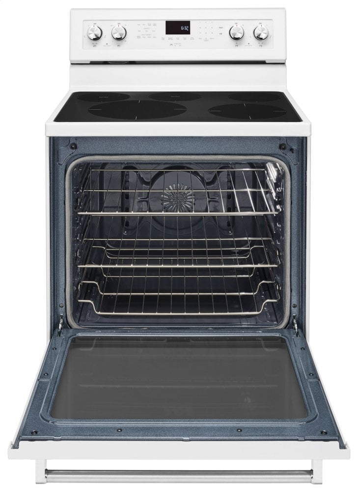 Kitchenaid KFEG500EWH 30-Inch 5-Element Electric Convection Range - White