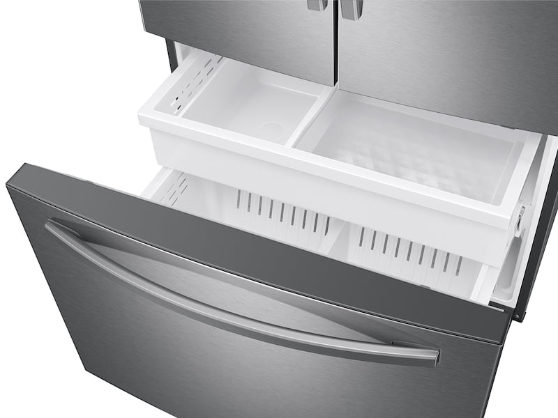 Samsung RF28T5101SR 28 Cu. Ft. Large Capacity 3-Door French Door Refrigerator With Internal Water Dispenser In Stainless Steel
