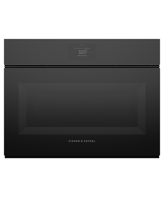 Fisher & Paykel OM24NMTNB1 Convection Speed Oven, 24", 22 Function
