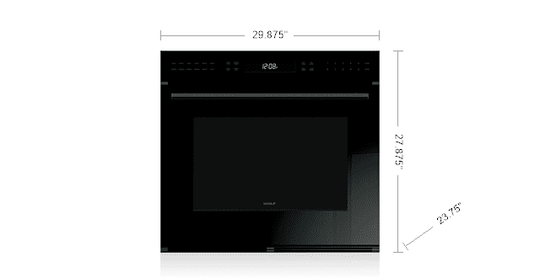 Wolf SO30CEBTH 30" E Series Contemporary Built-In Single Oven