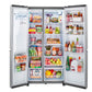Lg LRSXC2306V 23 Cu. Ft. Side-By-Side Counter-Depth Refrigerator With Smooth Touch Dispenser