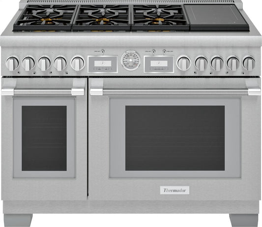 Thermador PRD486WIGU 48-Inch Pro Grand Commercial Depth Dual Fuel Range