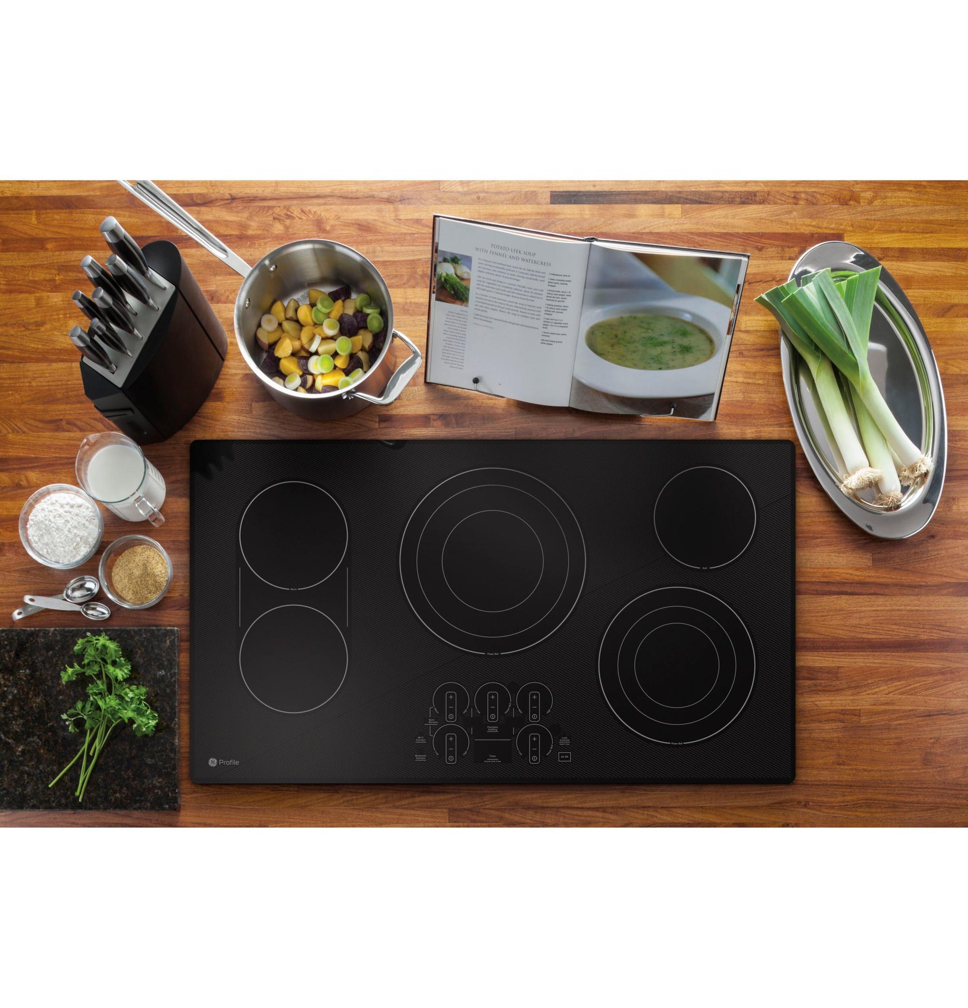 Ge Appliances PEP9036DTBB Ge Profile™ 36" Built-In Touch Control Cooktop