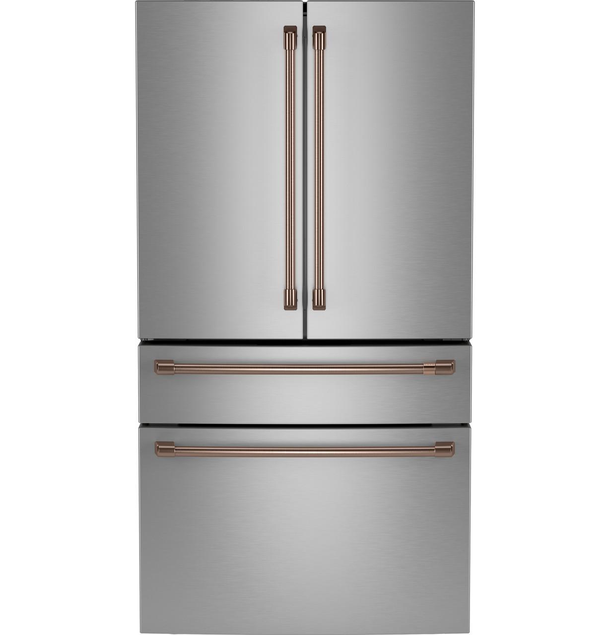 Cafe CGE29DP2TS1 Café&#8482; Energy Star® 28.7 Cu. Ft. Smart 4-Door French-Door Refrigerator With Dual-Dispense Autofill Pitcher
