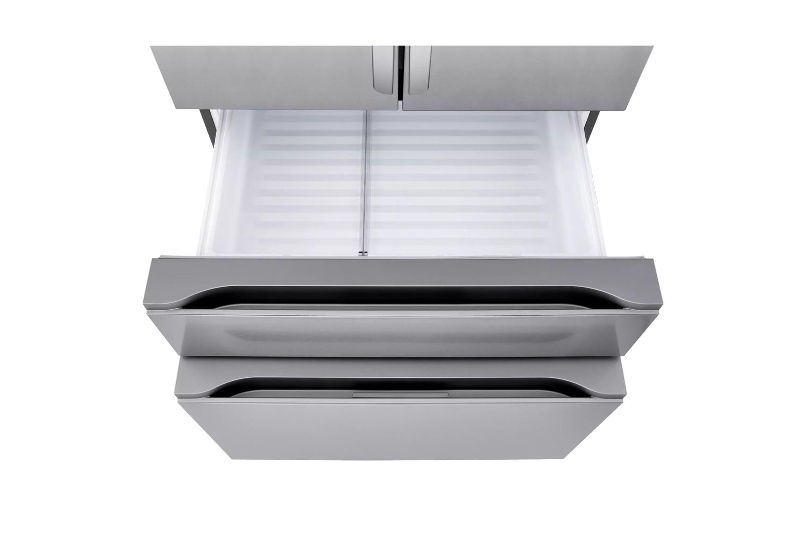 Lg LF30H8210S 30 Cu. Ft. Smart Standard-Depth Max™ 4-Door French Door Refrigerator With Full-Convert Drawer™