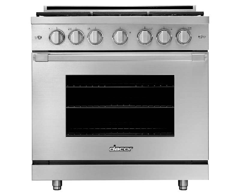 Dacor HGPR36CNGH 36" Gas Pro Range, Dacormatch Natural Gas/High Altitude